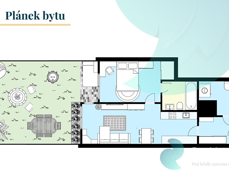 Prodej bytu 2+kk 60 m² (Jednopodlažní) - foto 5