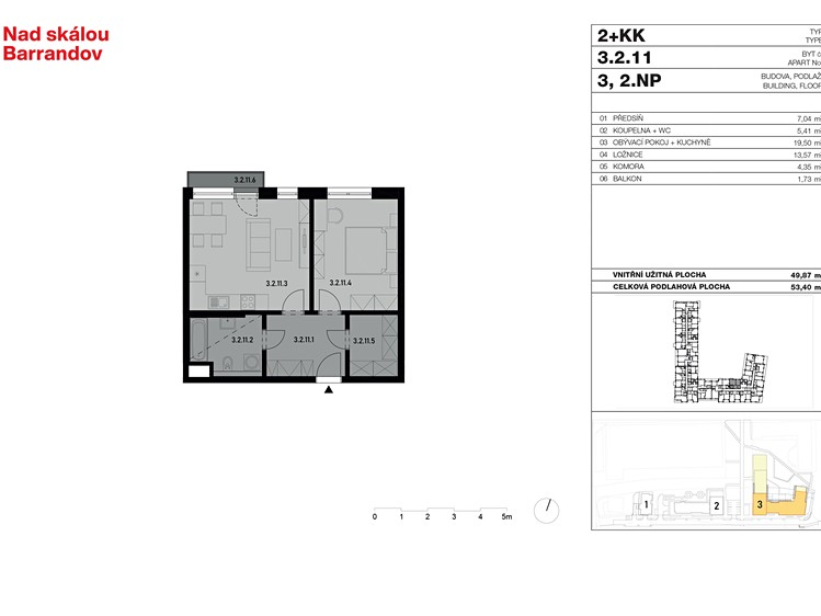 Prodej bytu 2+kk 53 m² (Jednopodlažní) - foto 4