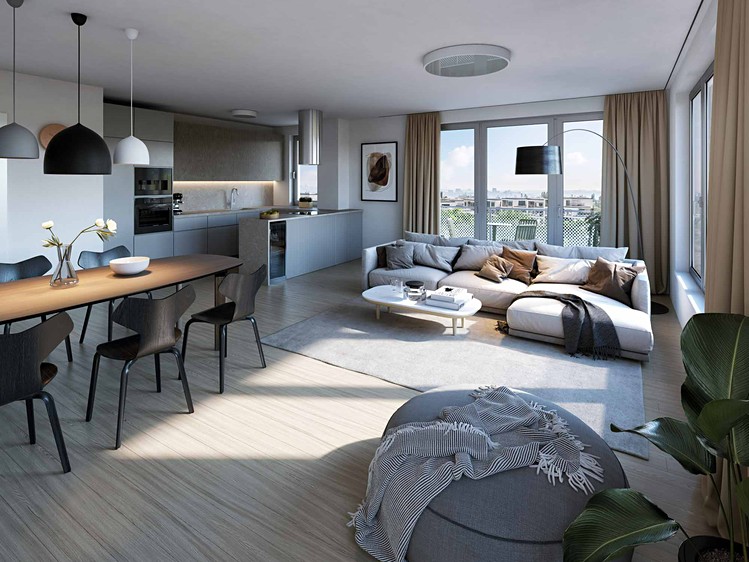 Prodej bytu 2+kk 53 m² (Jednopodlažní) - foto 2