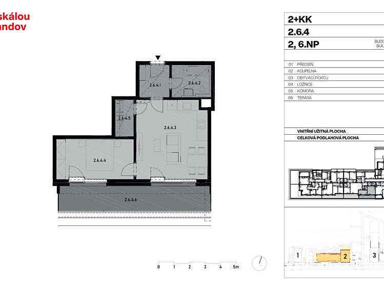 Prodej bytu 2+kk 52 m² (Jednopodlažní) - foto 4