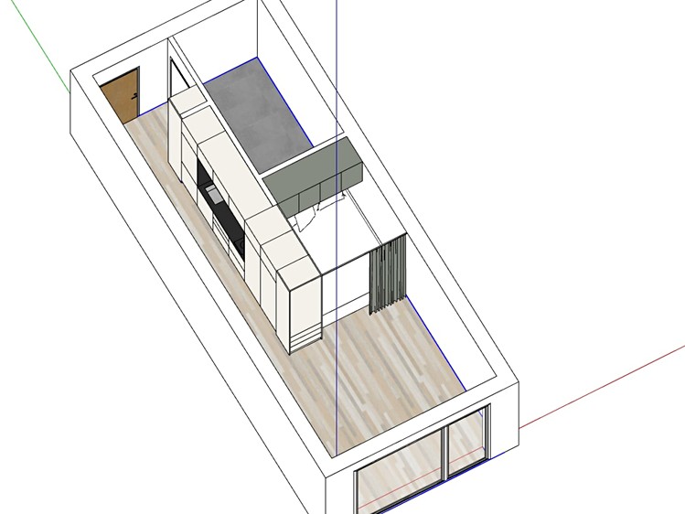 Pronájem bytu 1+kk 34 m² - foto 8