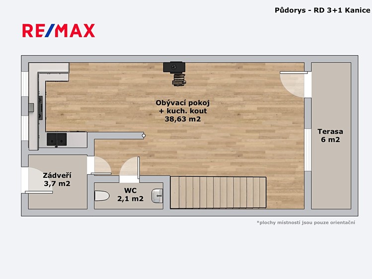 Pronájem bytu 3+kk 87 m² (Mezonet) - foto 4