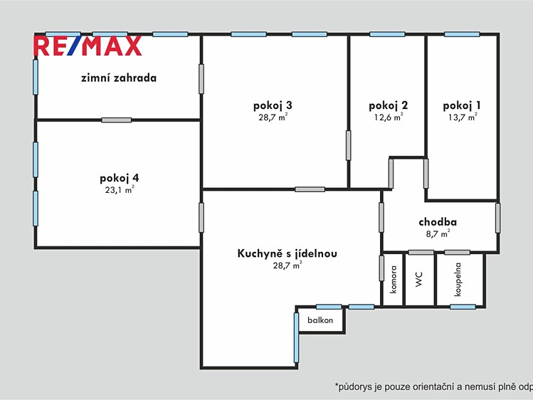Pronájem bytu 4+1 119 m² - foto 3