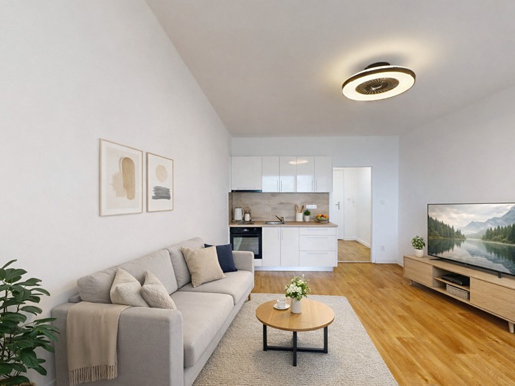 Pronájem bytu 1+kk 29 m² - foto 1
