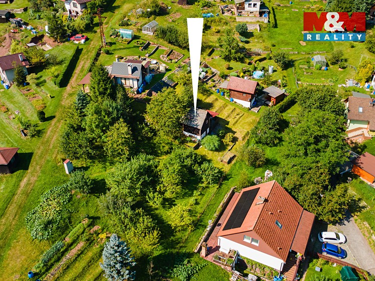 Prodej podílu 3/4  chaty 48 m², pozemek 416 m² - foto 4