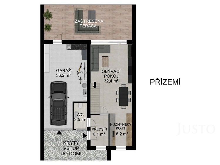 Prodej rodinného domu 173 m², pozemek 465 m² - foto 6