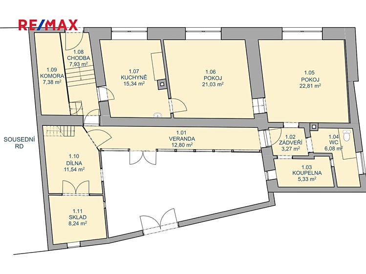 Prodej rodinného domu 58 m², pozemek 218 m² - foto 4