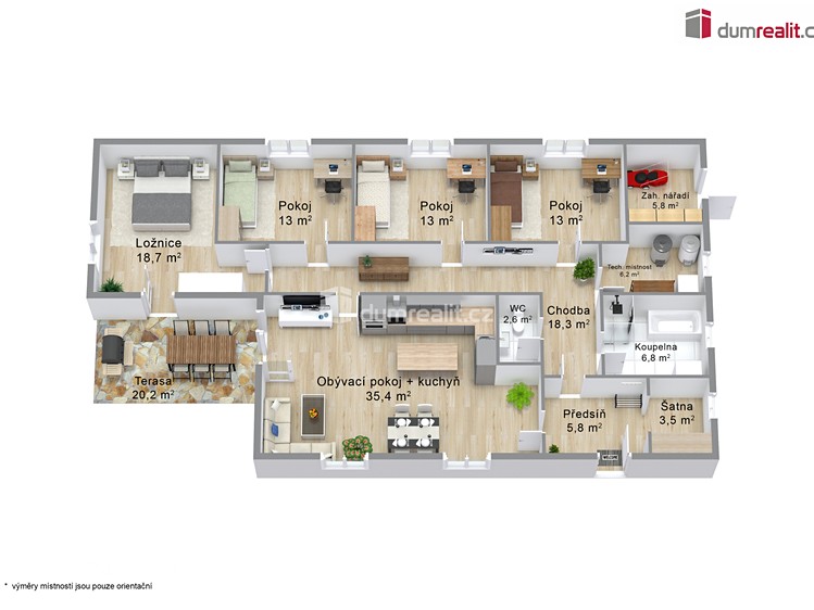 Prodej rodinného domu 189 m², pozemek 1 018 m² - foto 2
