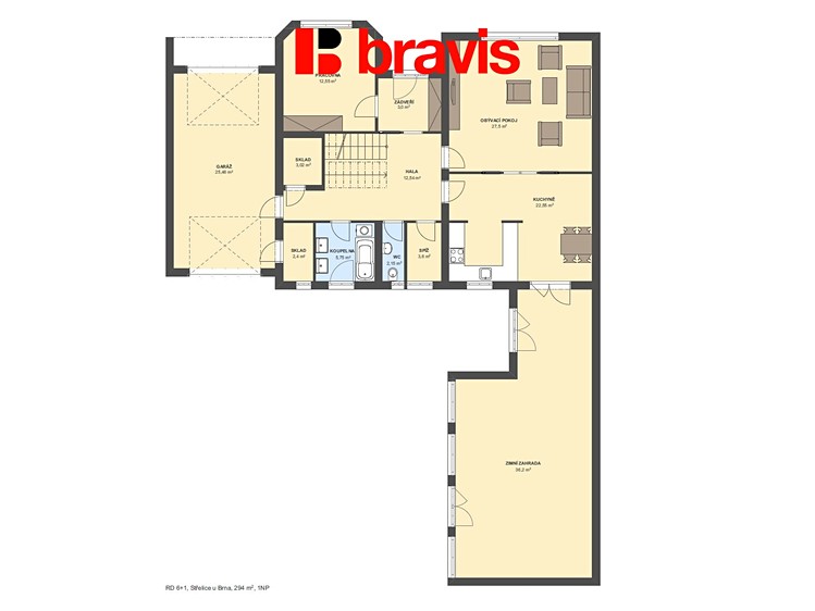 Prodej rodinného domu 294 m², pozemek 1 600 m² - foto 5