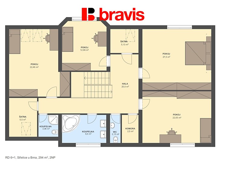 Prodej rodinného domu 294 m², pozemek 1 600 m² - foto 6