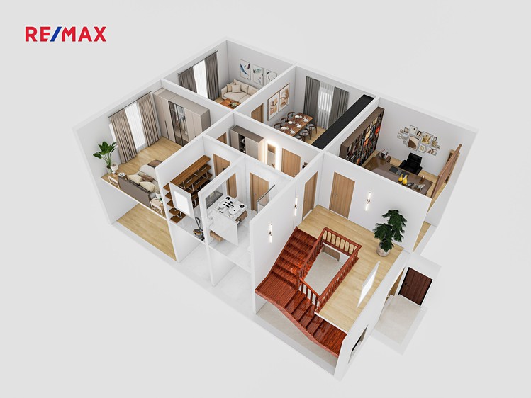 Prodej vícegeneračního domu 202 m², pozemek 596 m² - foto 4