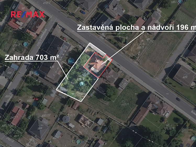 Prodej podílu 1/2 rodinného domu 75 m², pozemek 899 m² - foto 7