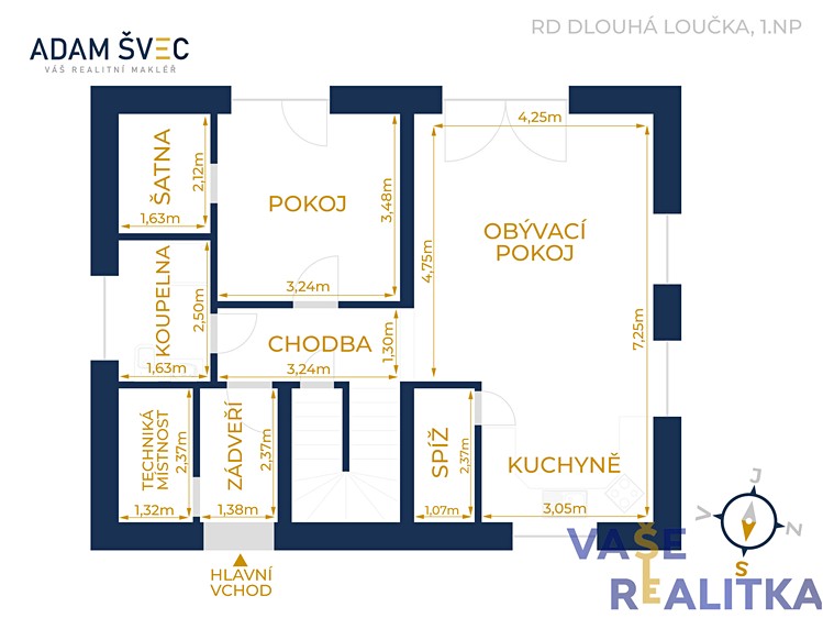 Pronájem rodinného domu 125 m², pozemek 1 006 m² - foto 2