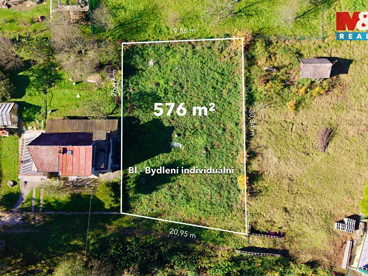 Prodej stavebního pozemku 576 m² - foto 3