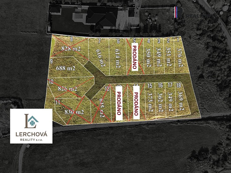 Prodej stavebního pozemku 648 m² - foto 2