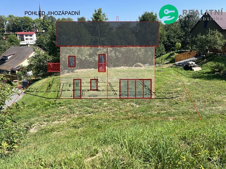 Prodej stavebního pozemku 553 m² - foto 2
