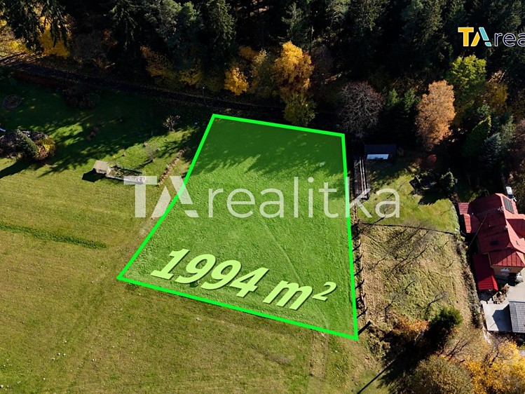 Prodej stavebního pozemku 1 994 m² - foto 2