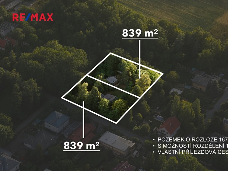 Prodej stavebního pozemku 1 678 m² - foto 1