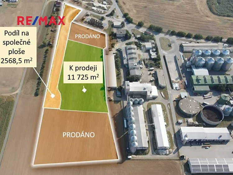Prodej komerčního pozemku 14 293 m² - foto 1