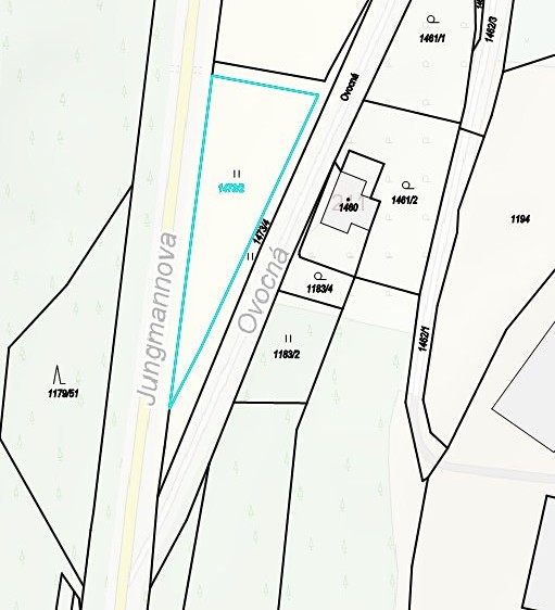 Prodej zahrady 876 m² - foto 2
