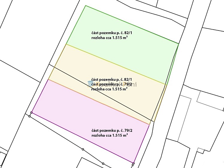 Prodej stavebního pozemku 1 515 m² - foto 5