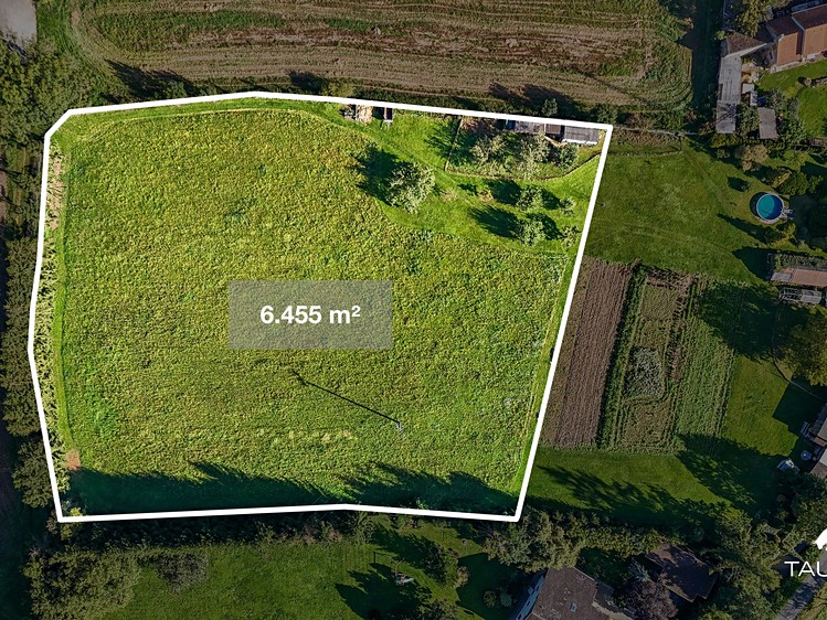 Prodej stavebního pozemku 6 455 m² - foto 2