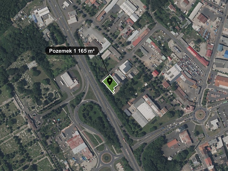 Prodej stavebního pozemku 1 165 m² - foto 1