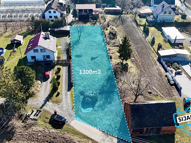 Prodej  stavebního pozemku 1 300 m² - foto 3