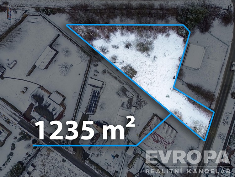 Prodej stavebního pozemku 1 235 m² - foto 2