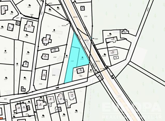 Prodej stavebního pozemku 1 235 m² - foto 6