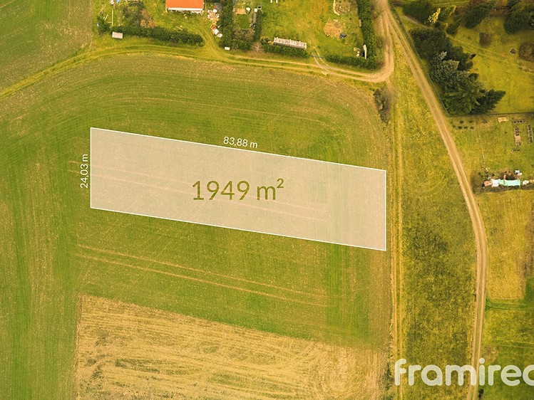 Prodej stavebního pozemku 1 949 m² - foto 1