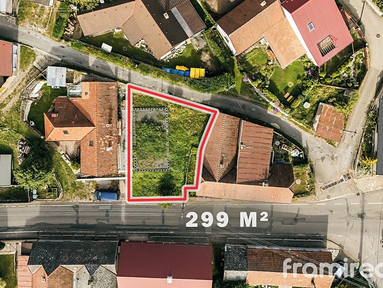 Prodej stavebního pozemku 299 m² - foto 1