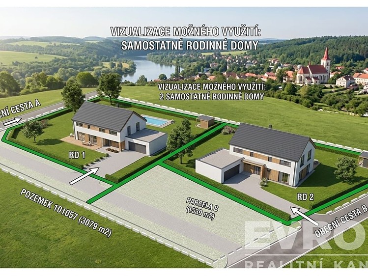 Prodej stavebního pozemku 3 326 m² - foto 5