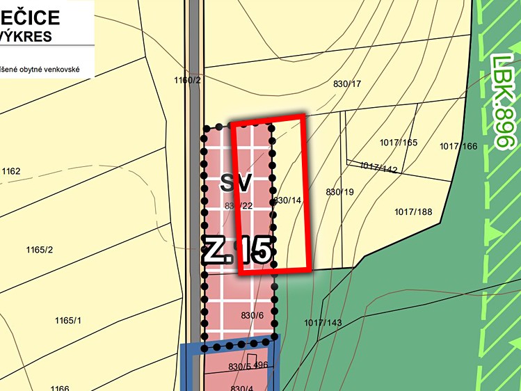 Prodej stavebního pozemku 3 393 m² - foto 3