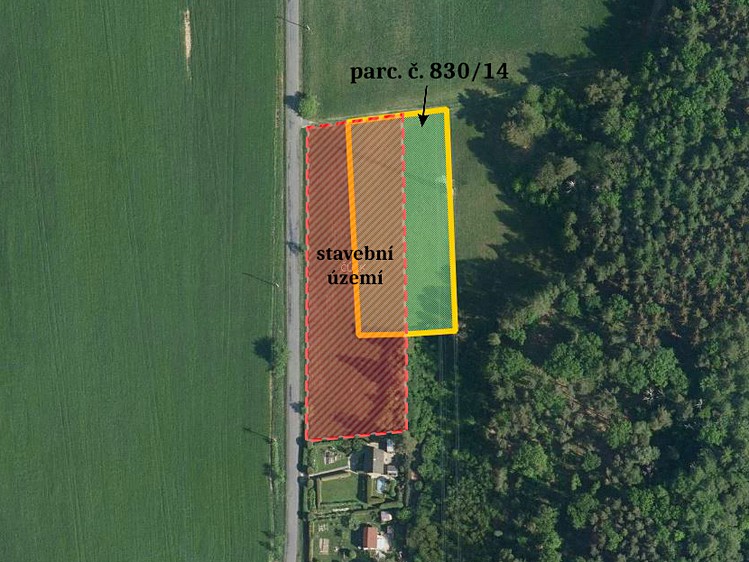 Prodej stavebního pozemku 3 393 m² - foto 1