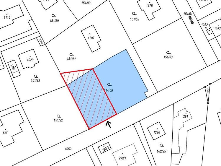 Prodej stavebního pozemku 810 m² - foto 2