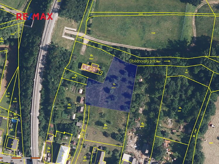 Prodej stavebního pozemku 2 071 m² - foto 2