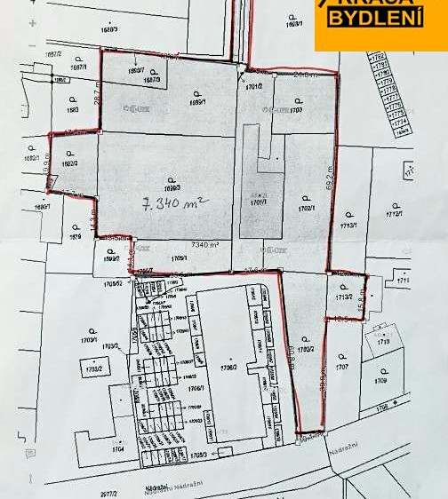 Prodej stavebního pozemku 8 219 m² - foto 5