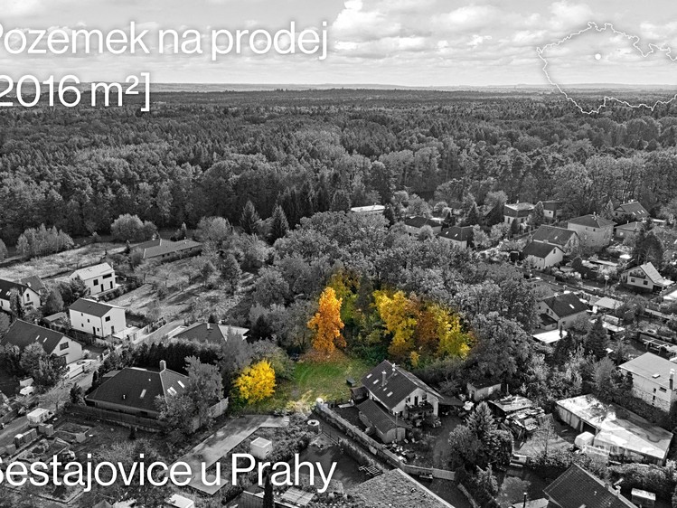 Prodej stavebního pozemku 2 016 m² - foto 3
