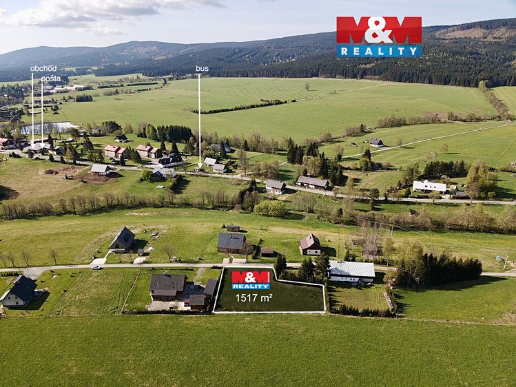 Prodej stavebního pozemku 1 517 m² - foto 1