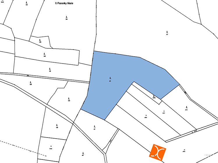 Prodej podílu 1/6 lesa 2 640 m² - foto 2