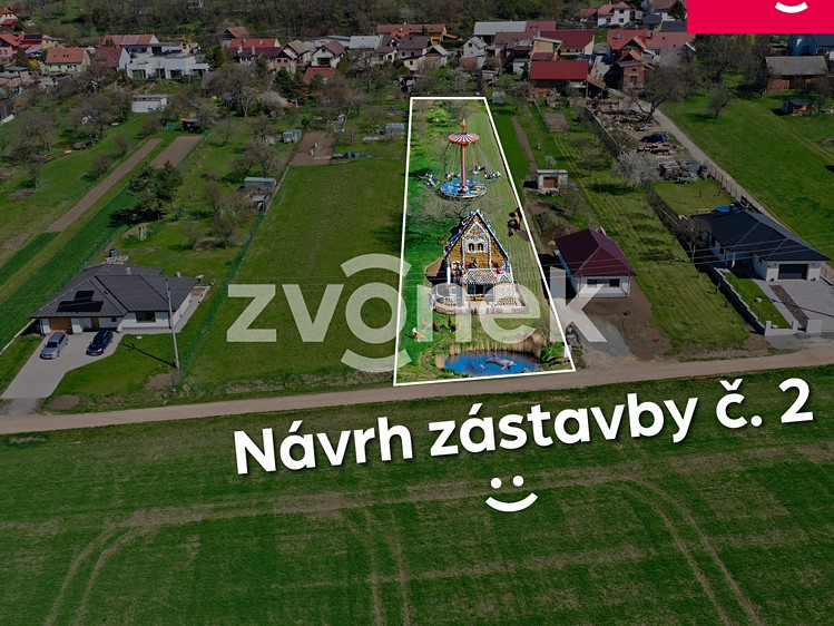 Prodej stavebního pozemku 2 445 m² - foto 4