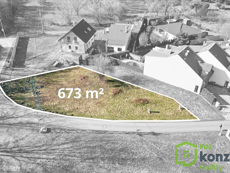Prodej stavebního pozemku 673 m² - foto 3