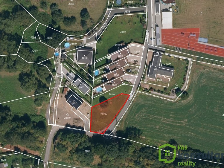 Prodej stavebního pozemku 964 m² - foto 3