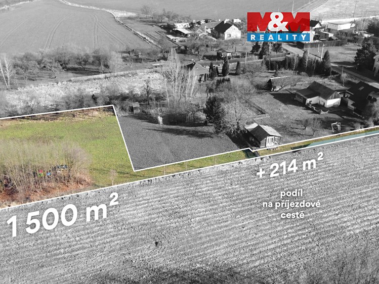 Prodej stavebního pozemku 1 929 m² - foto 1