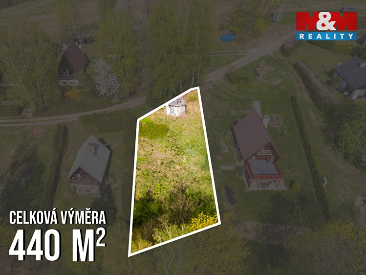 Prodej stavebního pozemku 440 m² - foto 4