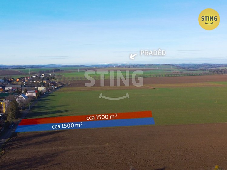Prodej stavebního pozemku 1 553 m² - foto 3