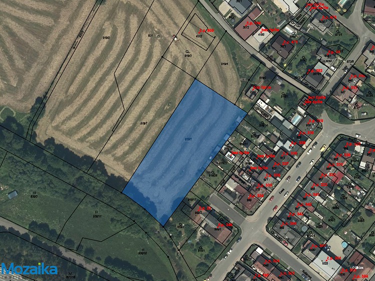 Prodej stavebního pozemku 4 004 m² - foto 2