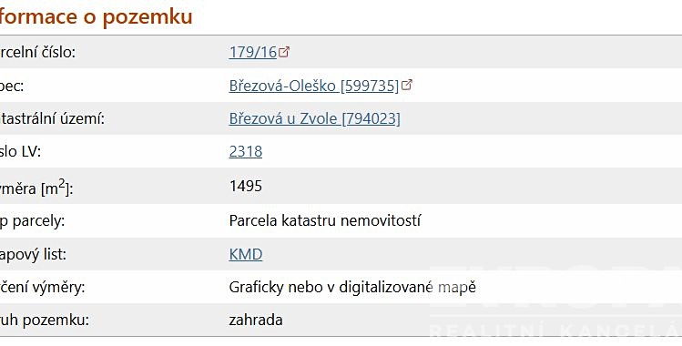Prodej stavebního pozemku 1 495 m² - foto 7