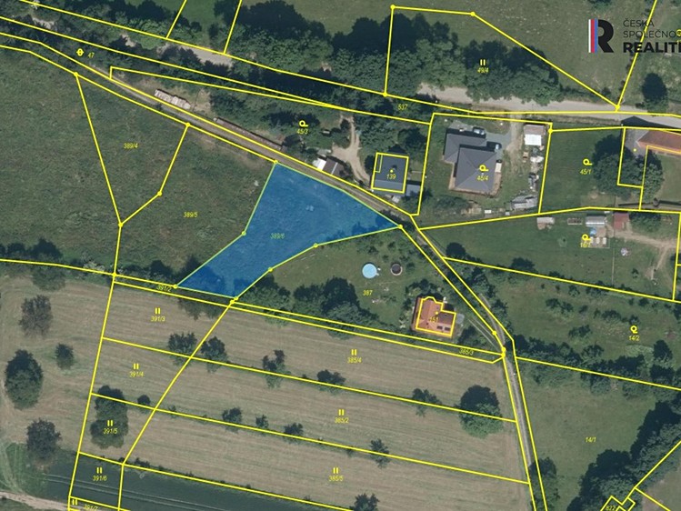 Prodej  stavebního pozemku 1 251 m² - foto 4